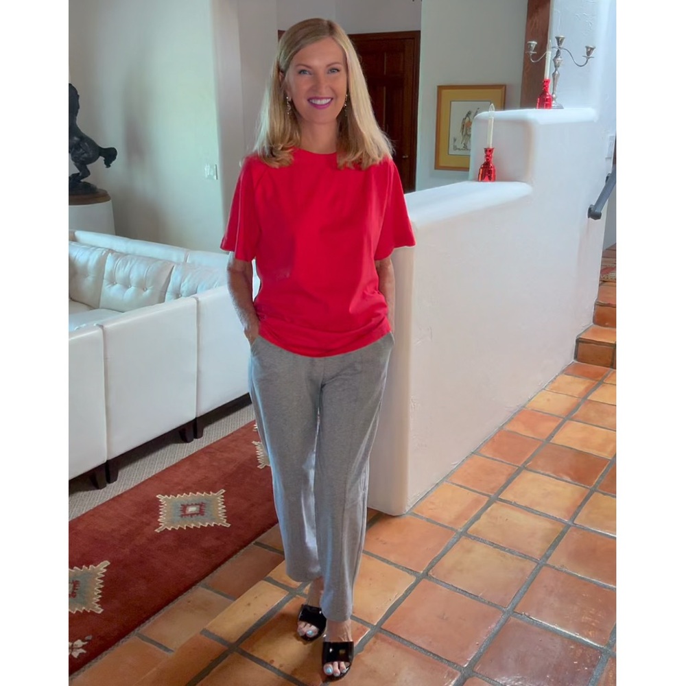 NWT Ladies Gray Sweatpants-S-Pockets - Picture 5 of 8